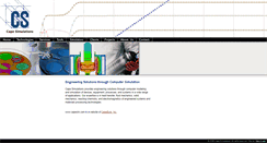 Desktop Screenshot of capesim.com